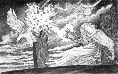 Gandalf v Saruman part 1 by visualbabel on DeviantArt