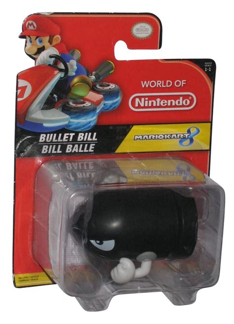 World of Nintendo Super Mario Kart 8 Bullet Bill Jakks Pacific Figure - Walmart.com