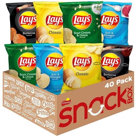 Buy Lay'sPotato Chips, Variety Pack, 1 Ounce (Pack of 40) Online at desertcartQATAR