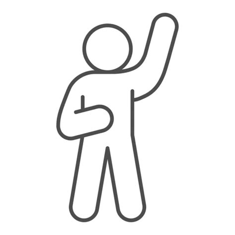 Stick Figure Waving Goodbye - Asesores