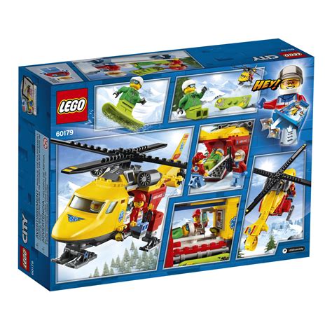 LEGO City Ambulance Helicopter 60179 Building Kit, New 2019 (190 Pieces ...