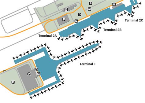 Barcelona Airport Map Terminal 2 - Zip Code Map