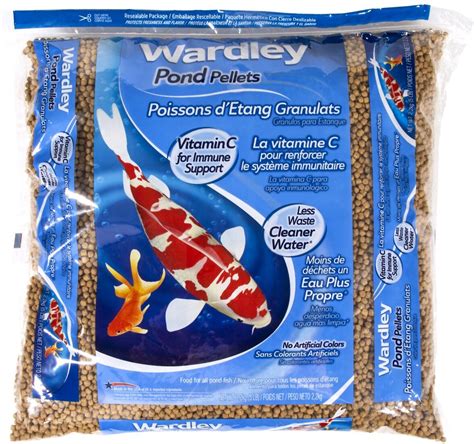 WARDLEY Pond Pellets Fish Food, 5-lb bag - Chewy.com