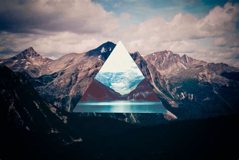 mountain triangle by Prolite on DeviantArt