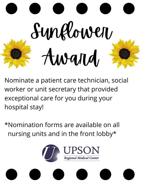 Sunflower Award | Upson Regional Medical Center