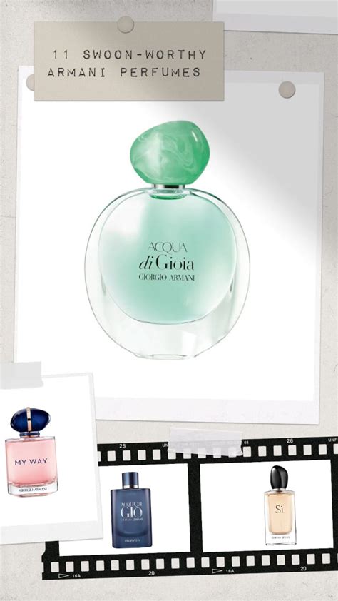 11 Armani Perfumes We're Sold Over In 2021 - Check Out Our Picks