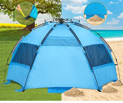 Easy Setup Beach Tent - A Thrifty Mom