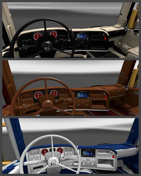 SCANIA INTERIOR V2 | ETS2 mods | Euro truck simulator 2 mods - ETS2MODS.LT