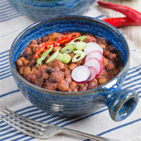 Healthy, Tasty and Filling 5 Bean Chilli Recipe {Vegan, Gluten Free}