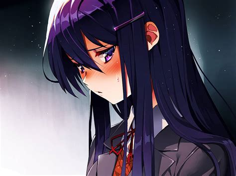 Yuri Wallpaper - Doki Doki Literature Club (DDLC) Wallpaper (41441690) - Fanpop