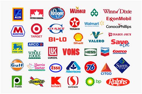 Gas Station Names And Logos - Gas Station Logos , Free Transparent Clipart - ClipartKey