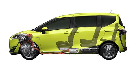 2016 Toyota Sienta hybrid powetrain unveiled in Japan