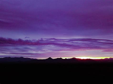 Purple Mountain Sunset Photograph by David Stevens - Fine Art America