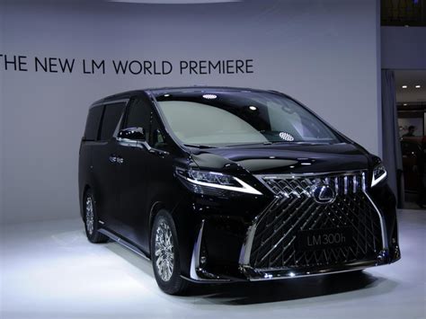 Lexus LM Luxury Minivan Makes Its Debut at 2019 Shanghai Auto Show