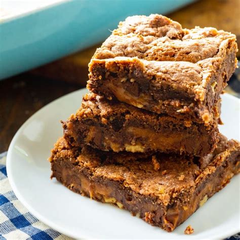 Easy Chocolate Caramel Bars - Spicy Southern Kitchen