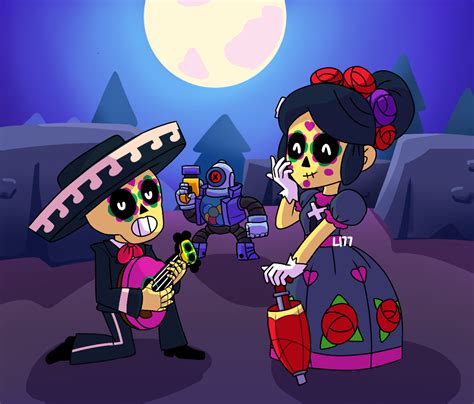 Poco and Calavera Piper | Brawl Stars by Lazuli177 on DeviantArt