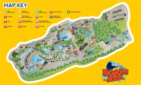 Noah's Ark Park Map