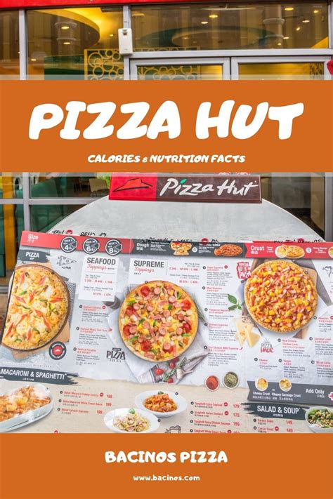 Pizza Hut Calories & Nutrition Facts (Charts)