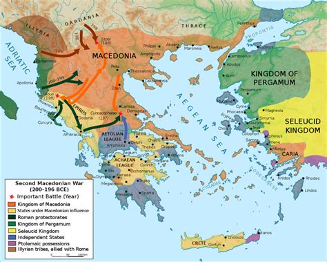 Second Macedonian War | UNRV Roman History