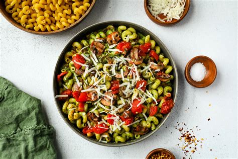 Pesto Cavatappi Pasta - I Heart Vegetables