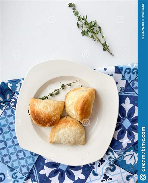 Traditional Greek Cheese Pies Stock Image - Image of greece, dinner ...