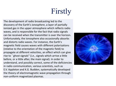 PLASMA PHYSICS AND ITS APPLICATION | PPT