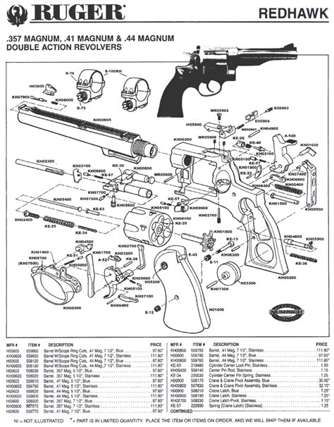 Ruger Blackhawk Parts Diagram - Wiring Diagram Pictures