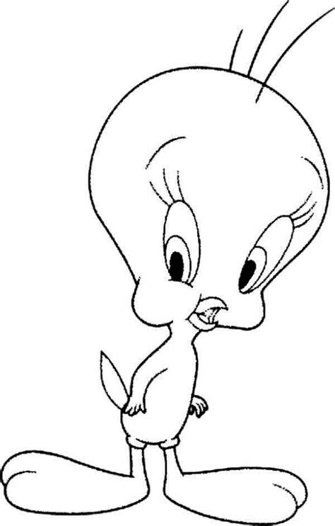 Get This Tweety Bird Coloring Pages Free Printable 75185