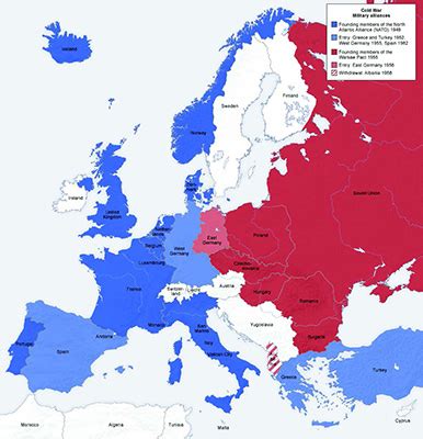 Ussr Map Cold War