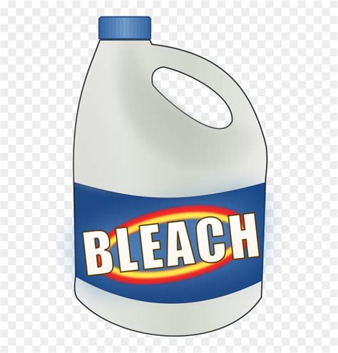 Cwt Bleach Bottle - Bleach Clip Art, HD Png Download - 591x798(#2382970) - PngFind