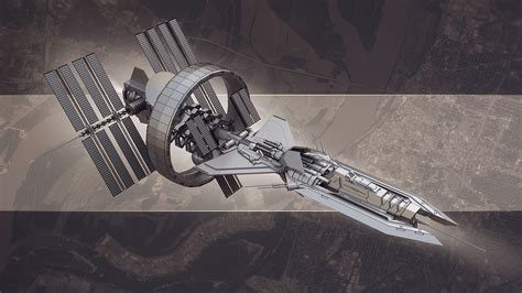 Space station concept on Behance