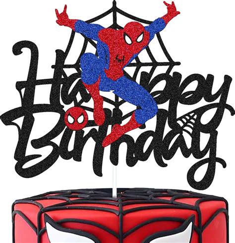 Amazon.com: spiderman cake topper