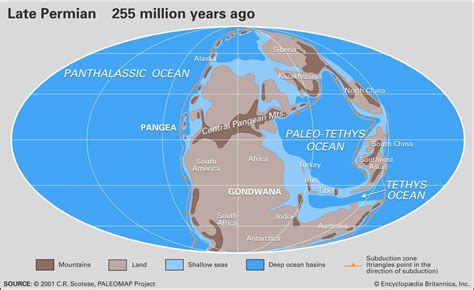 Paleo Tethys Sea | ancient sea | Britannica