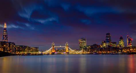 London Skyline at night - Stuart Thompson Photography | London skyline, Skyline, London skyline ...