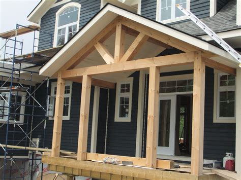 Post And Beam Front Porch Ideas