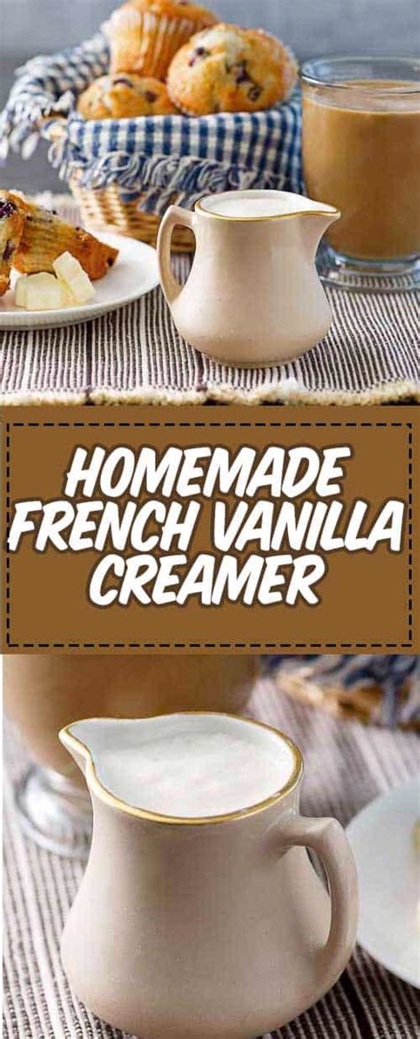 How to Make French Vanilla Coffee Creamer