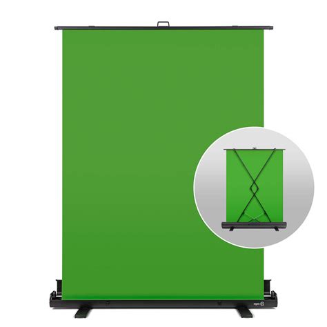 Elgato Green Screen - Collapsible Chroma Key Backdrop, Wrinkle-Resistant Fabric and Ultra-Quick ...