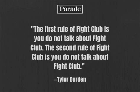 70 Best 'Fight Club' Quotes - Parade