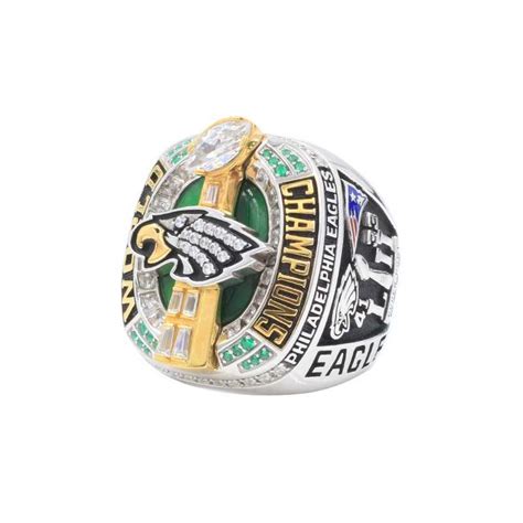 2017 Super Bowl LII Philadelphia Eagles Fan Championship Ring – Best Championship Rings ...