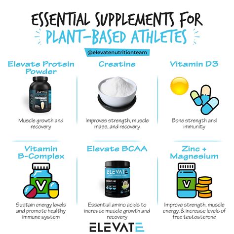 Essential Supplements for Plant-Based Athletes