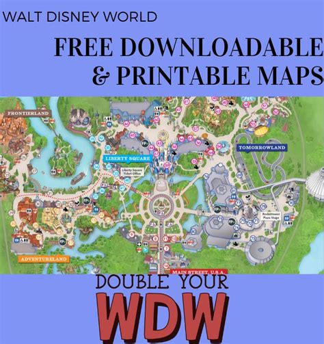 Disney World Printable Maps