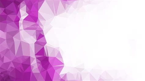 Abstract Purple and White Polygonal Background Vector Image