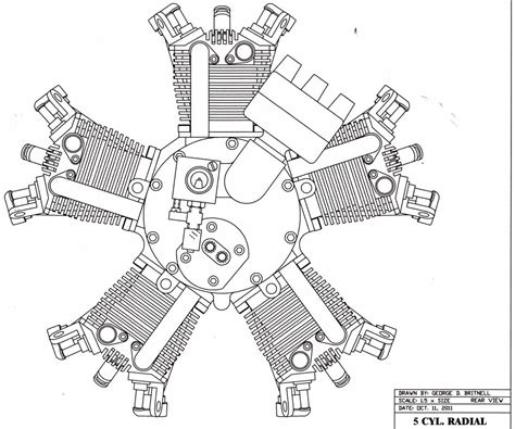 Engine Diagram: Radial Aircraft Engine Diagram