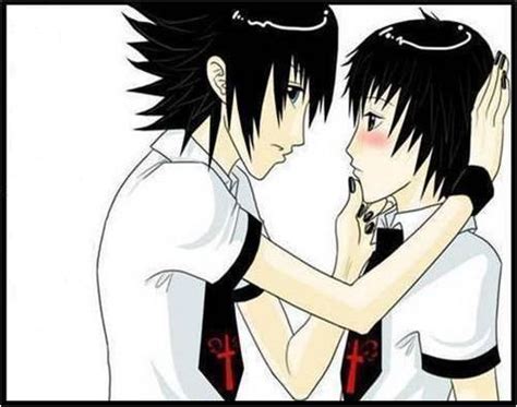 ulgobang: Cute emo Anime love