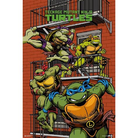 Teenage Mutant Ninja Turtles: Balcony poster | BIG W