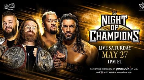 WWE Night Of Champions 2023