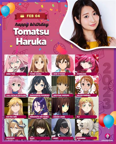 Happy 33rd birthday to the voice of Sumireko, Tomatsu Haruka! : r/OreSuki