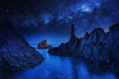 Night Ocean Wallpaper - WallpaperSafari