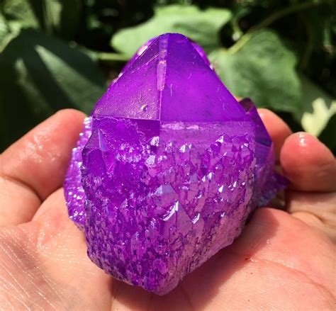 Purple Aura Quartz Crystal Cluster/Angel Aura Quartz Crystal | Etsy