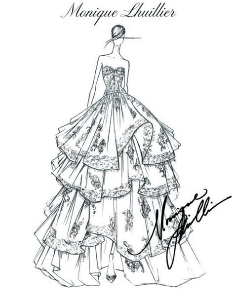 Fashion Design Sketches By World's Top Fashion Designers